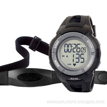 Heart Rate Monitor for Fitness, Calorie Counter/Stopwatch/Countdown Timer
